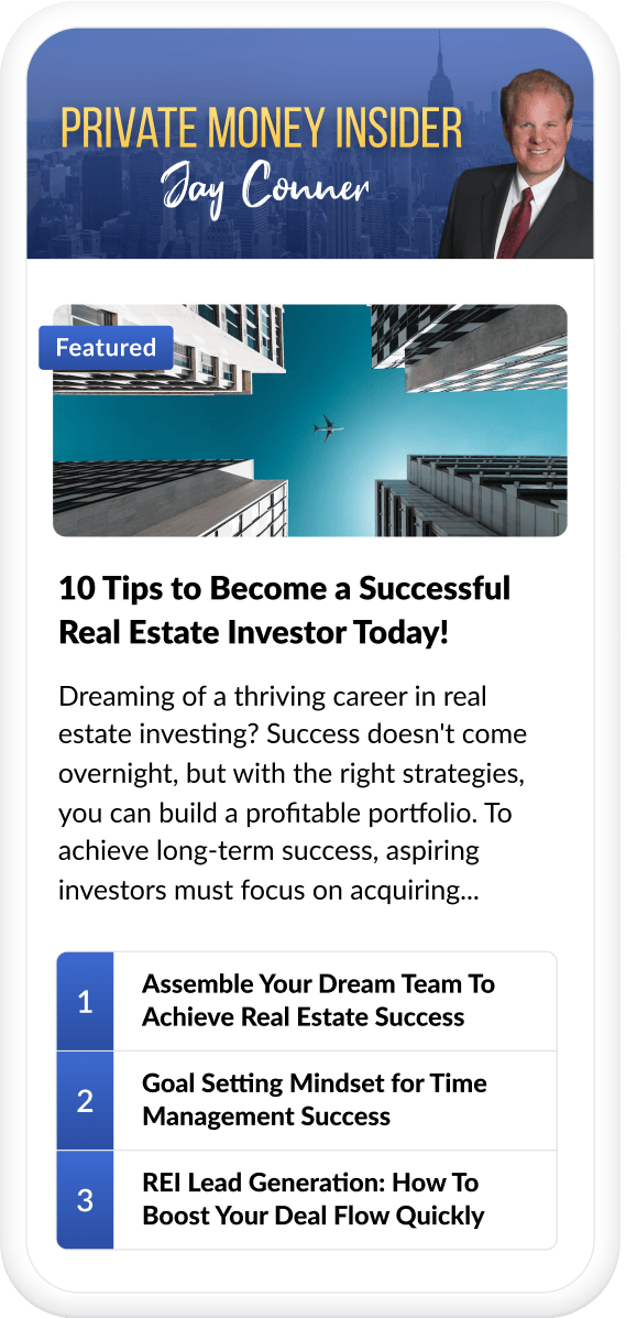 Private Money Insider preview
